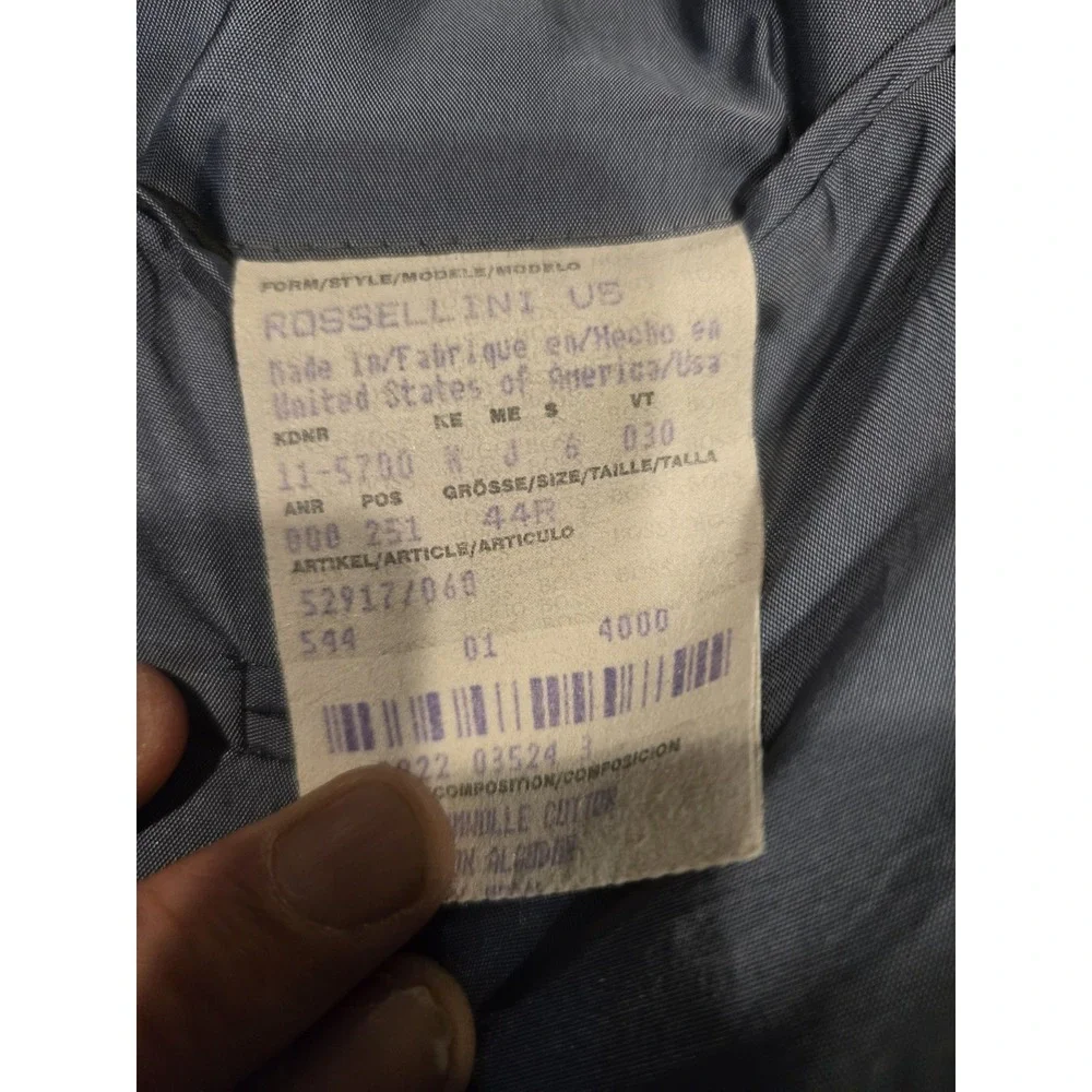 Hugo Boss Velvet Blazer 44R Black Rossellini USA Dinner Jacket Mens Formal